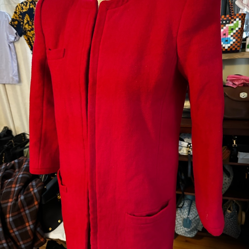 Valentino Garavani Red Women's Coat - Picture 5 of 11